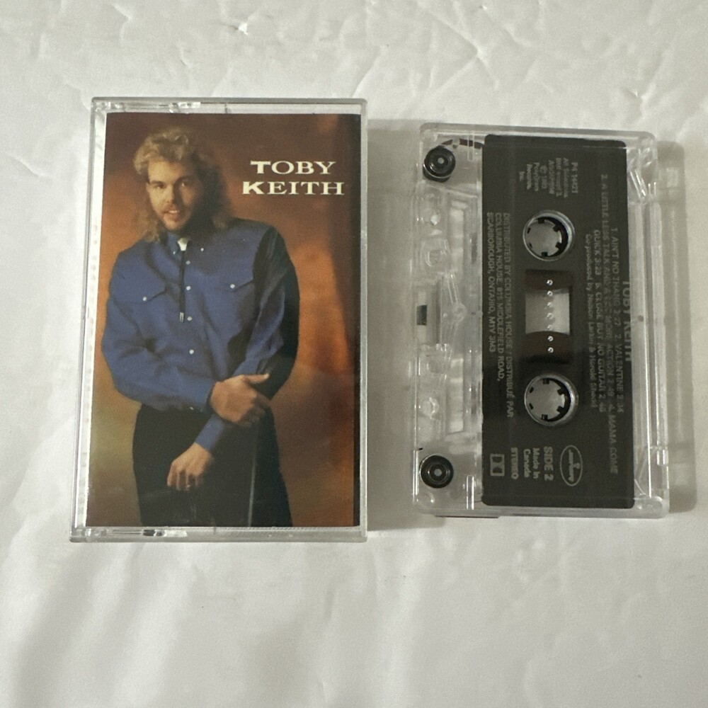 Toby Keith Self Titled Cassette Tape 1993 PolyGram Records Should’ve Been Cowboy